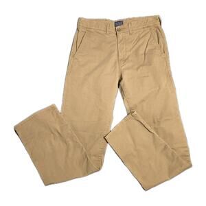 Levis Strauss & Co. Tan Khaki Pants Cotton Blend Stretch Sz 16